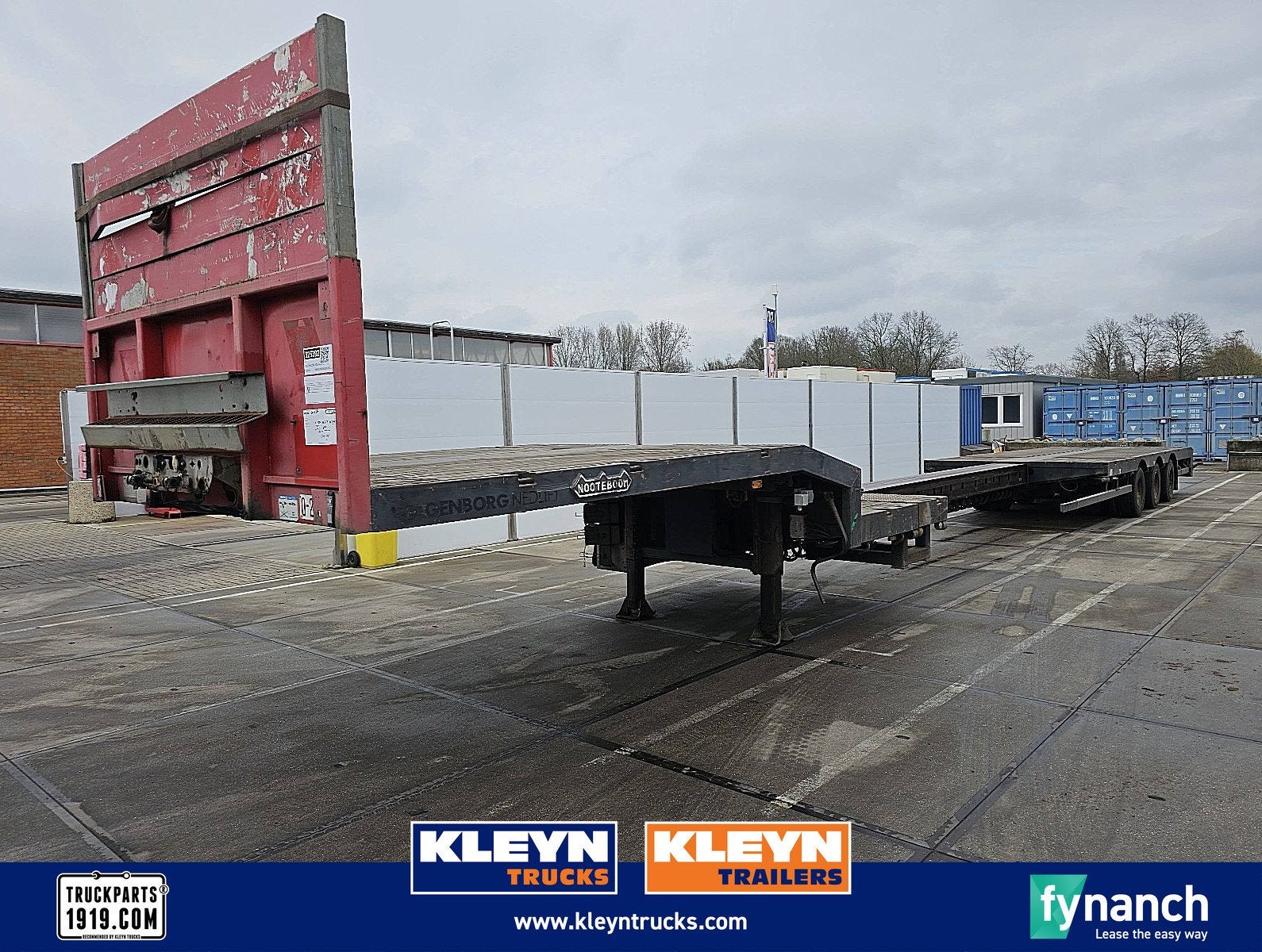 NOOTEBOOM OSD-48-03V/L, Overige kleuren, Origineel Nederlands, Bedrijf, Aanhangers en Opleggers
