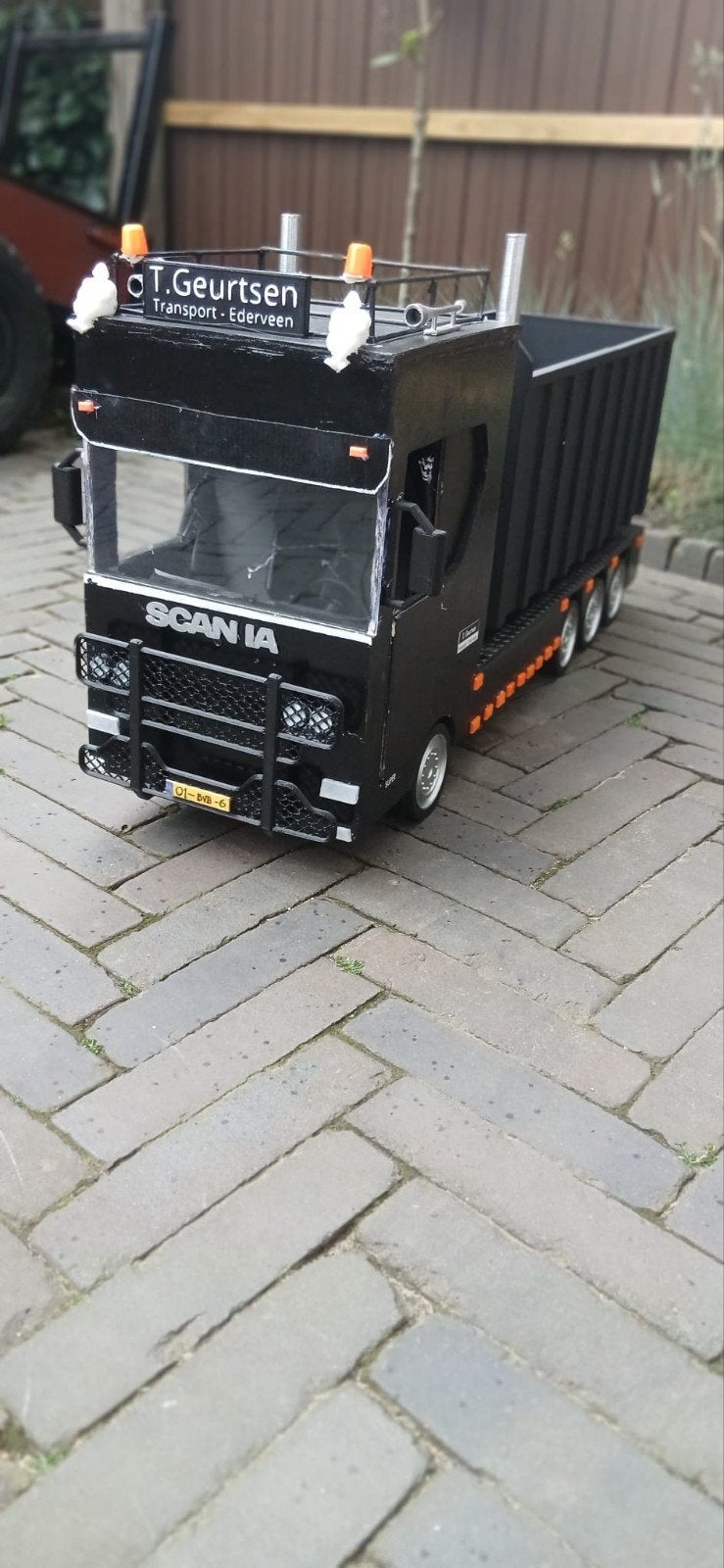 Zelfbouw Scania Geurtsen, Hobby en Vrije tijd, Ophalen, Gebruikt, Bus of Vrachtwagen