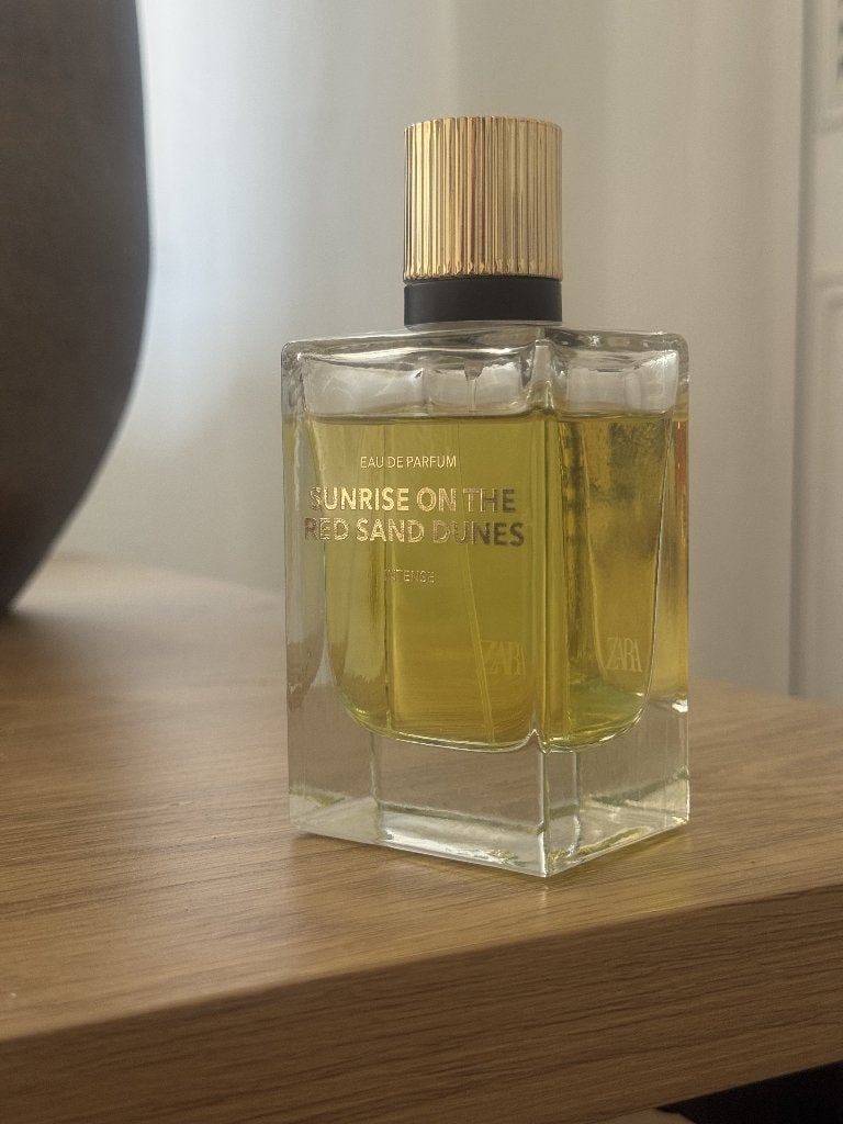 ZARA sunrise on the red sand dunes Intense EDP ~80% vol, Ophalen of Verzenden, Gebruikt