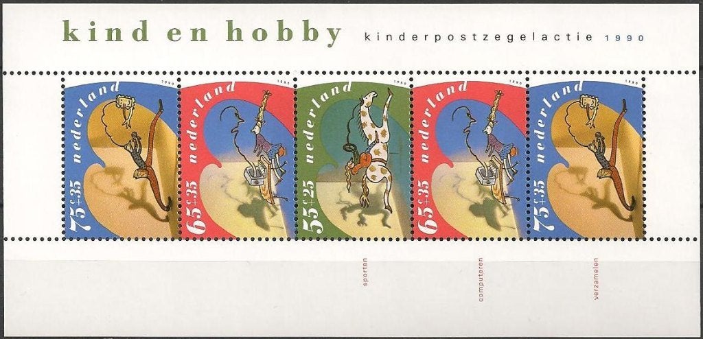 Kinder blok No.1460 XXX.  ADV. no.93 I., Verzenden, Na 1940, Postfris