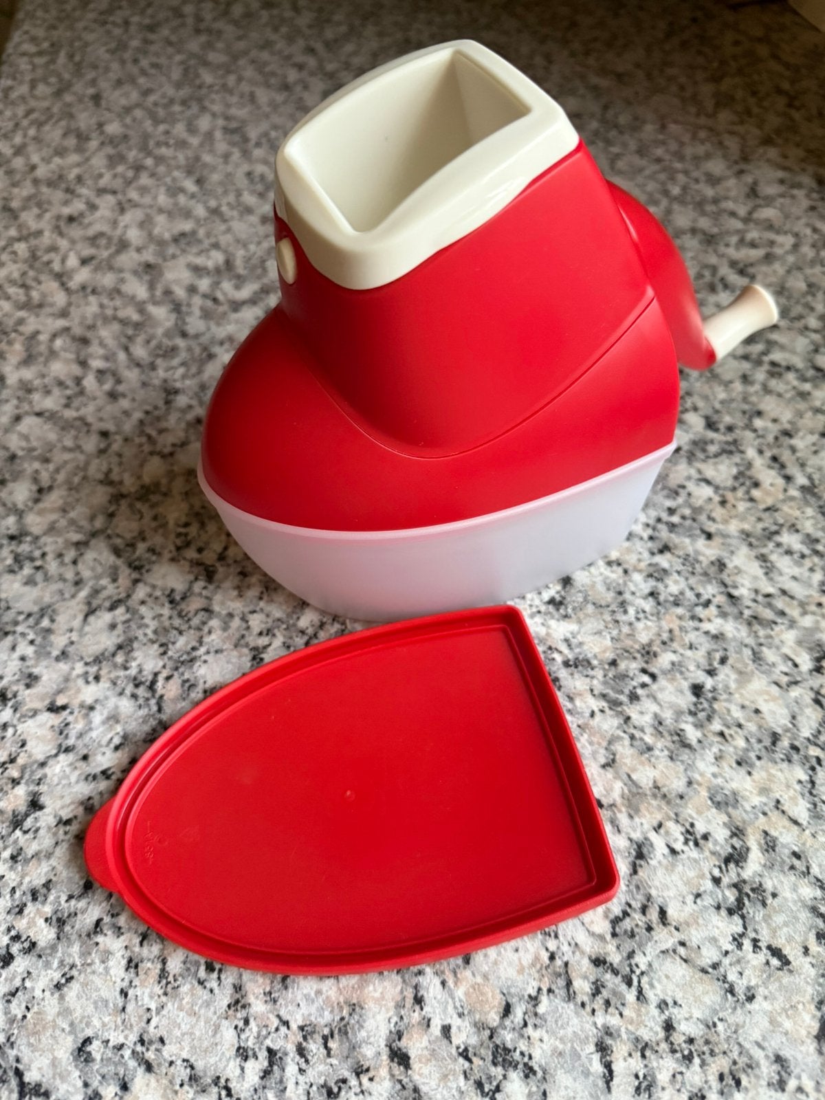 Tupperware raspmolentje nieuw, Ophalen of Verzenden, Nieuw, Rood, Overige typen