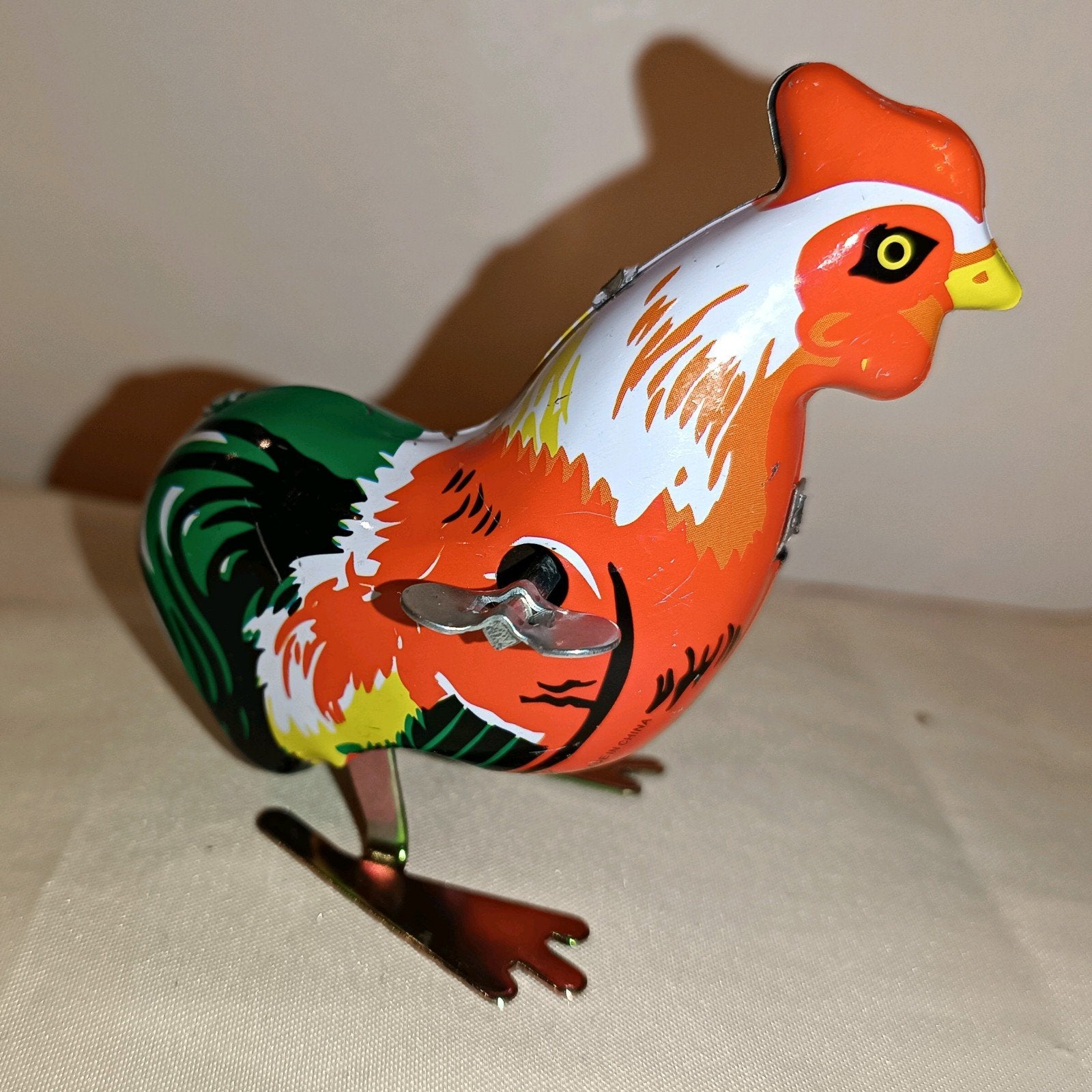 Nostalgische Blikken Opwindhaan / Haan - Retro Speelgoed, Antiek en Kunst, Ophalen of Verzenden