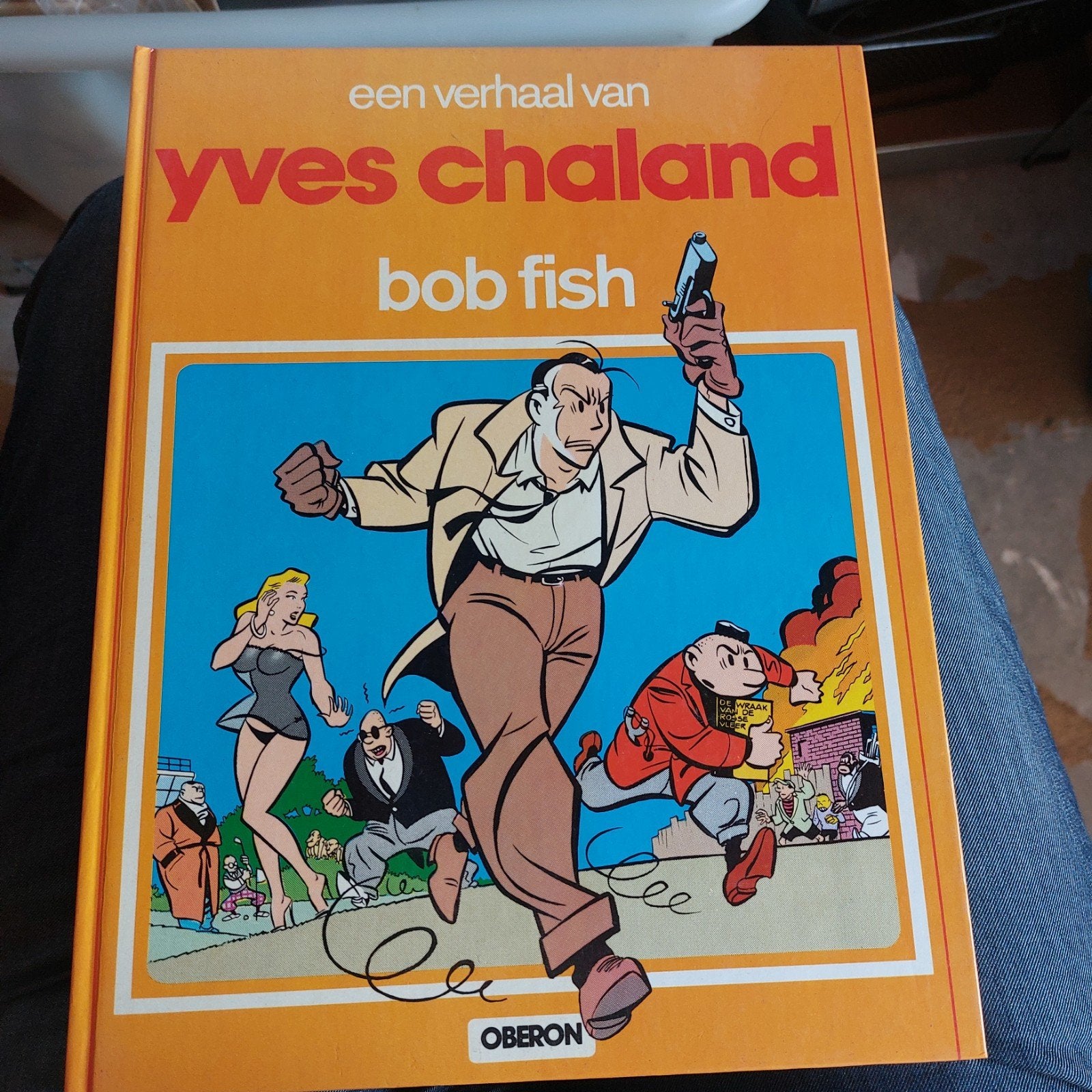 Een verhaal van Yves Chaland - Bob Fish, Boeken, Stripboeken, Ophalen of Verzenden