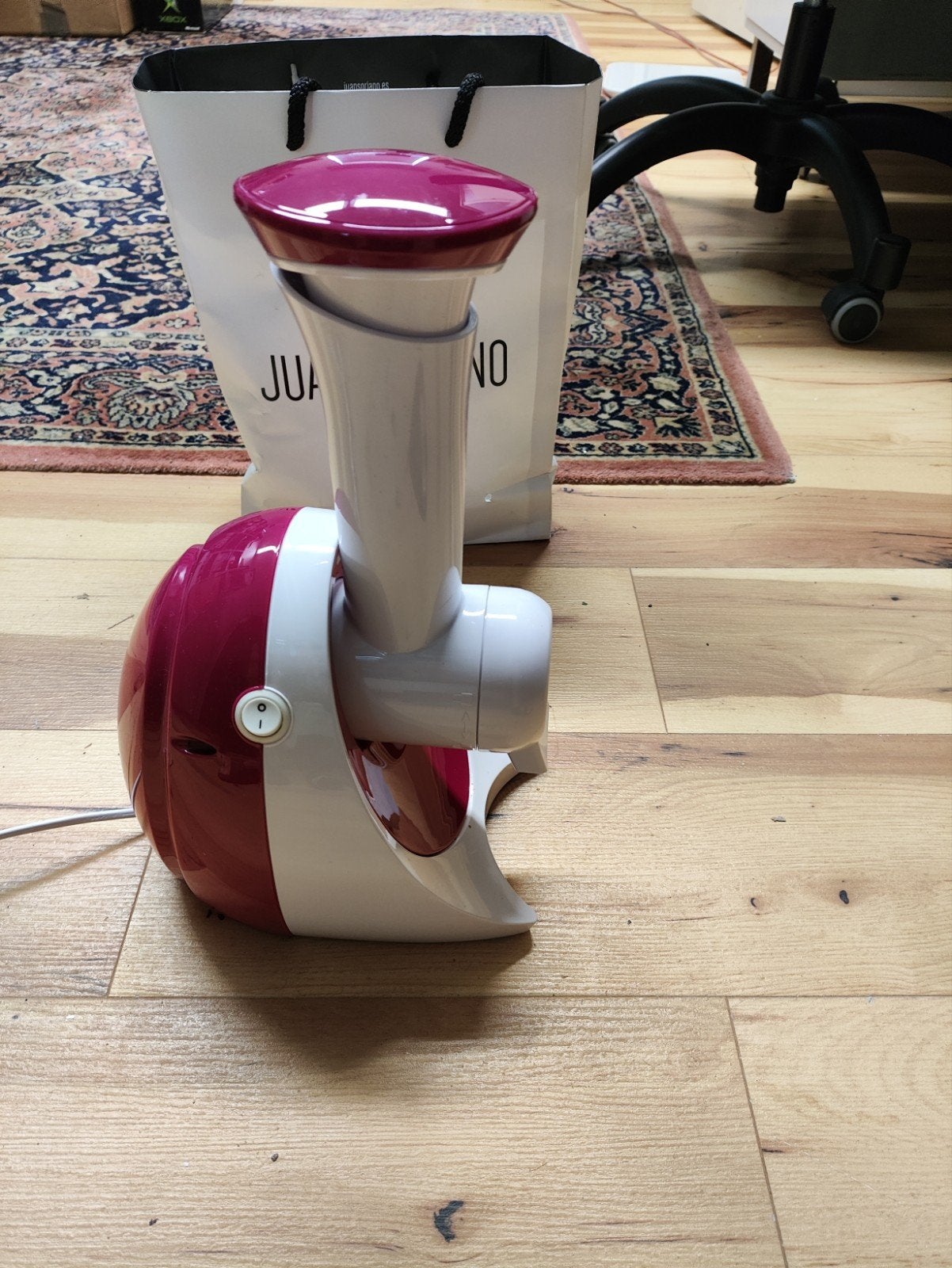 Sorbetmaker ijsmachine, Ophalen of Verzenden, Zo goed als nieuw