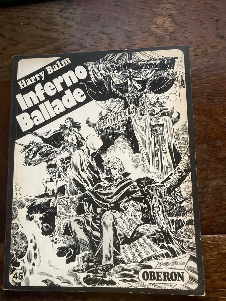 Harry Balm - Inferno Ballade (Oberon, nr. 45), Eén stripboek, Ophalen, Gelezen