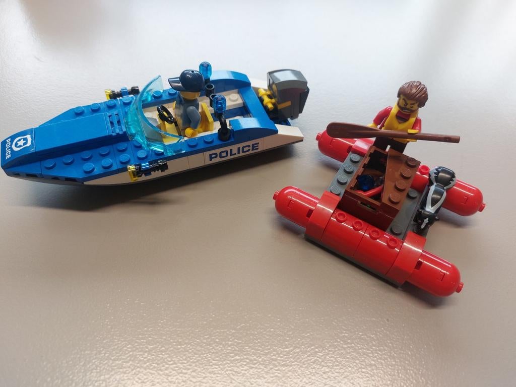 LEGO City 60176 Wildwater Ontsnapping Politieboot - Compleet, Ophalen of Verzenden, Gebruikt, Complete set, Lego
