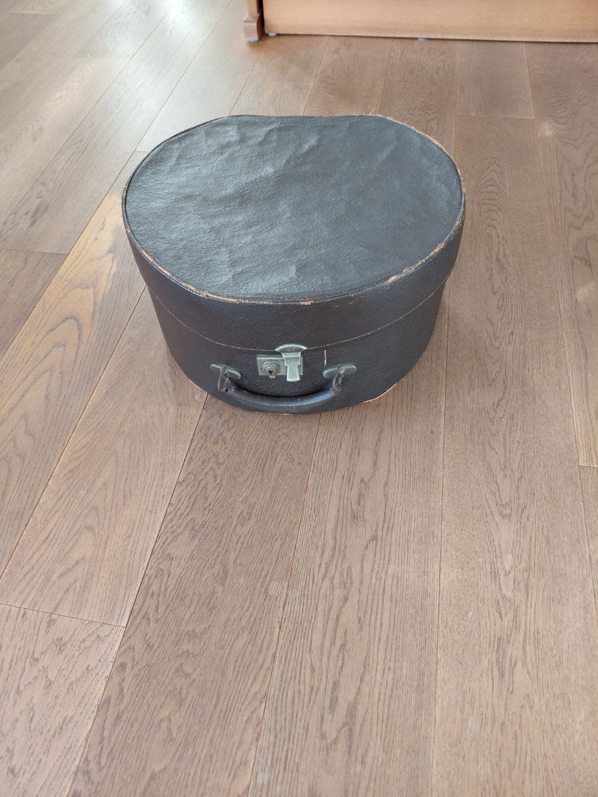 Vintage Hoedenkoffer - Charmante Reisaccessoire, Antiek en Kunst, Ophalen of Verzenden