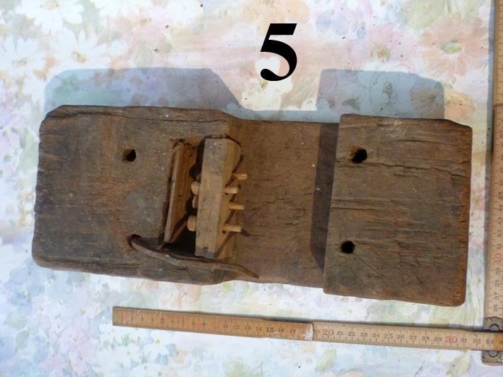Antieke houten voordeursloten 18 de eeuws Dhamar, YARep, Antiek en Kunst, Ophalen