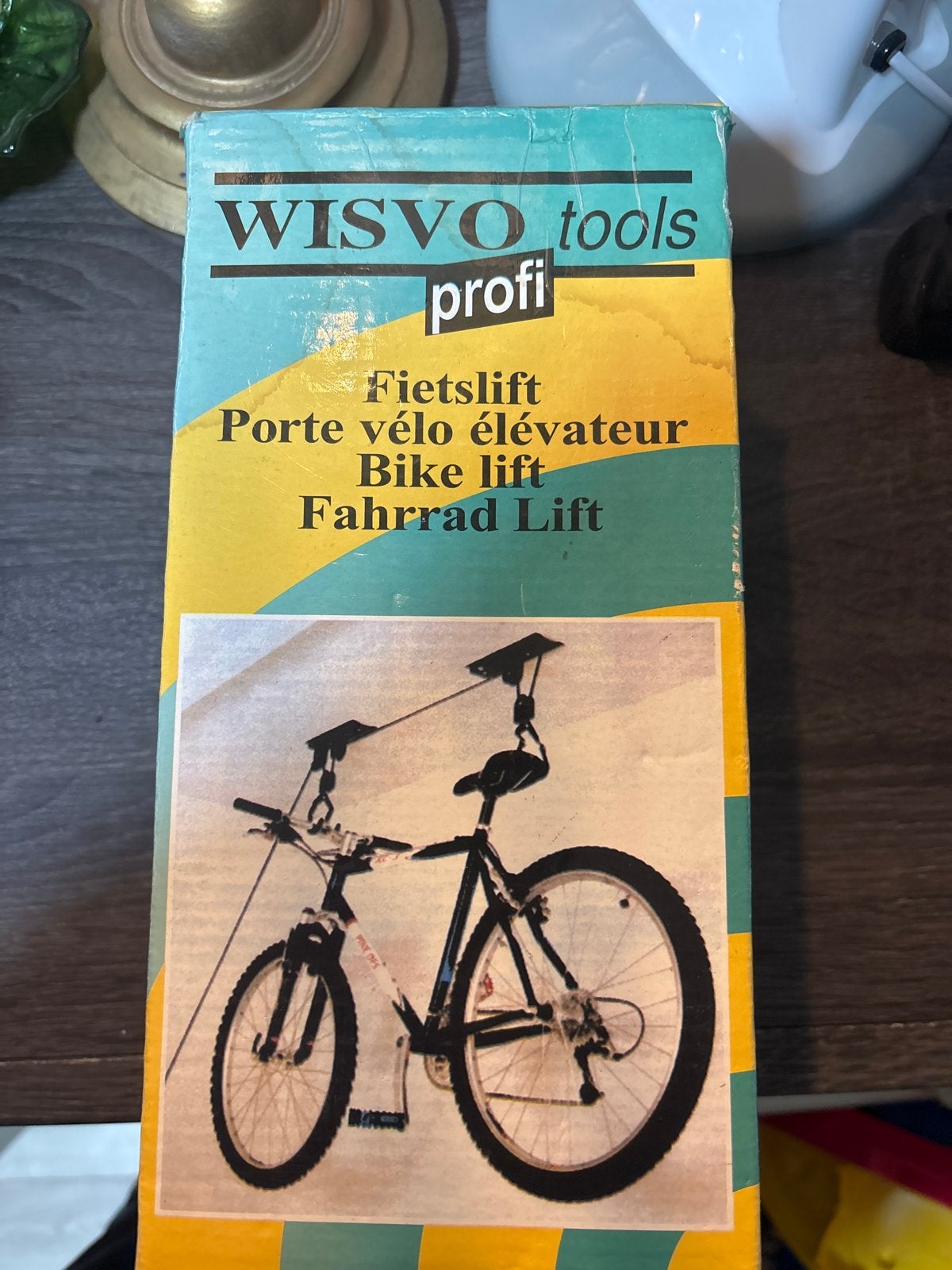 WISVO tools profi fietslift - Plafondbevestiging, Ophalen of Verzenden, Nieuw