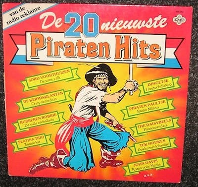 De 20 Nieuwste Piraten Hits – Diverse Artiesten 1981 LP2157, LP, Gebruikt, Pop, Ophalen of Verzenden