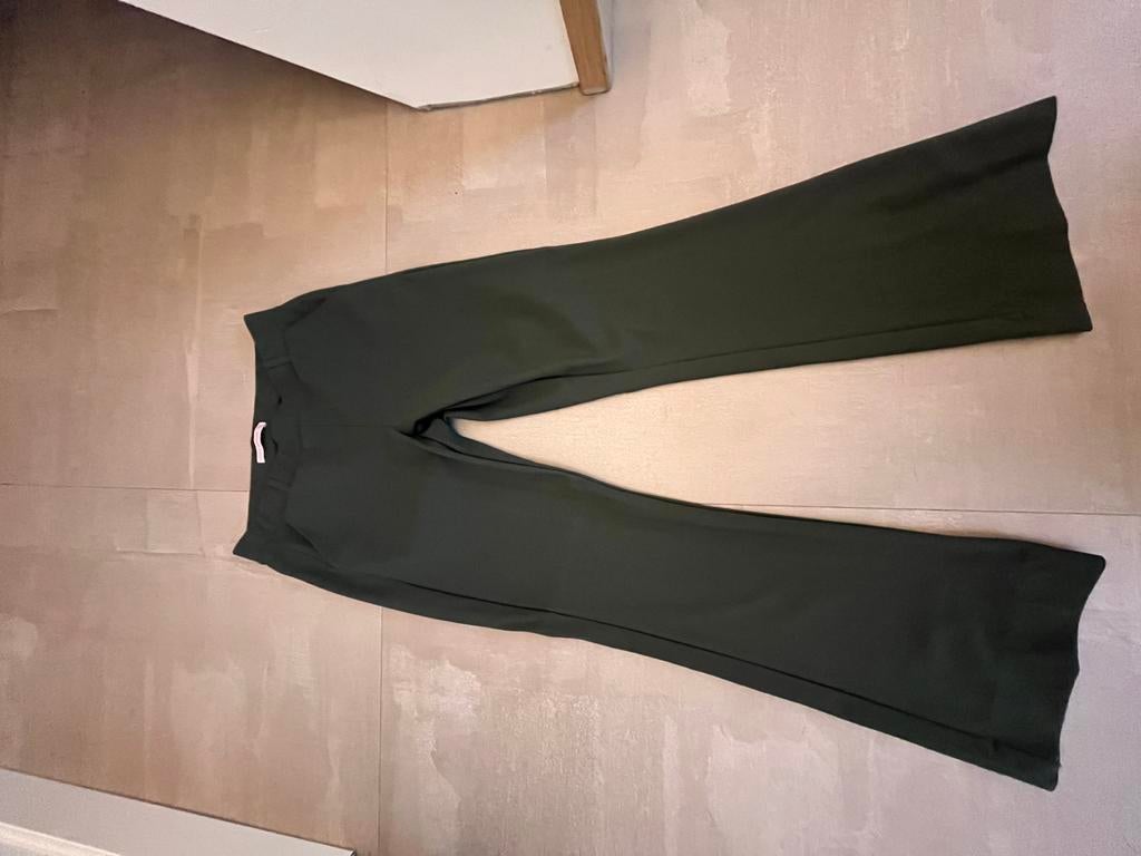 Studio Anneloes Flair bonded trousers Groen, Ophalen of Verzenden, Zo goed als nieuw, Groen, Lang