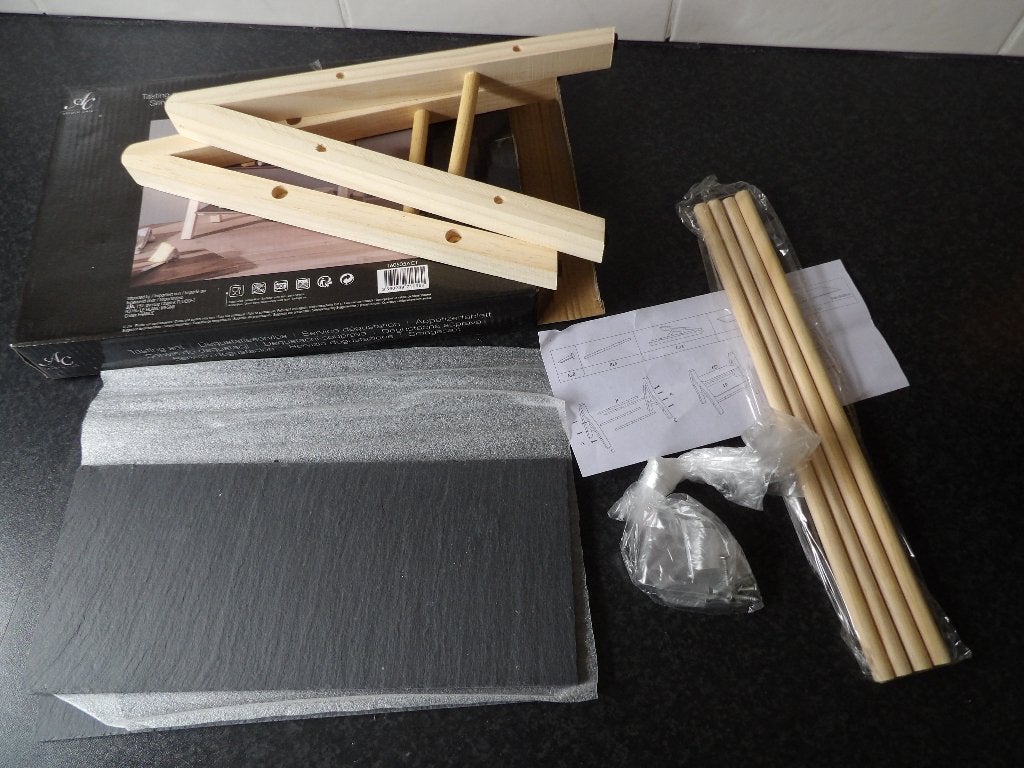 nieuw leisteen etagere rechthoek, Ophalen of Verzenden, Nieuw