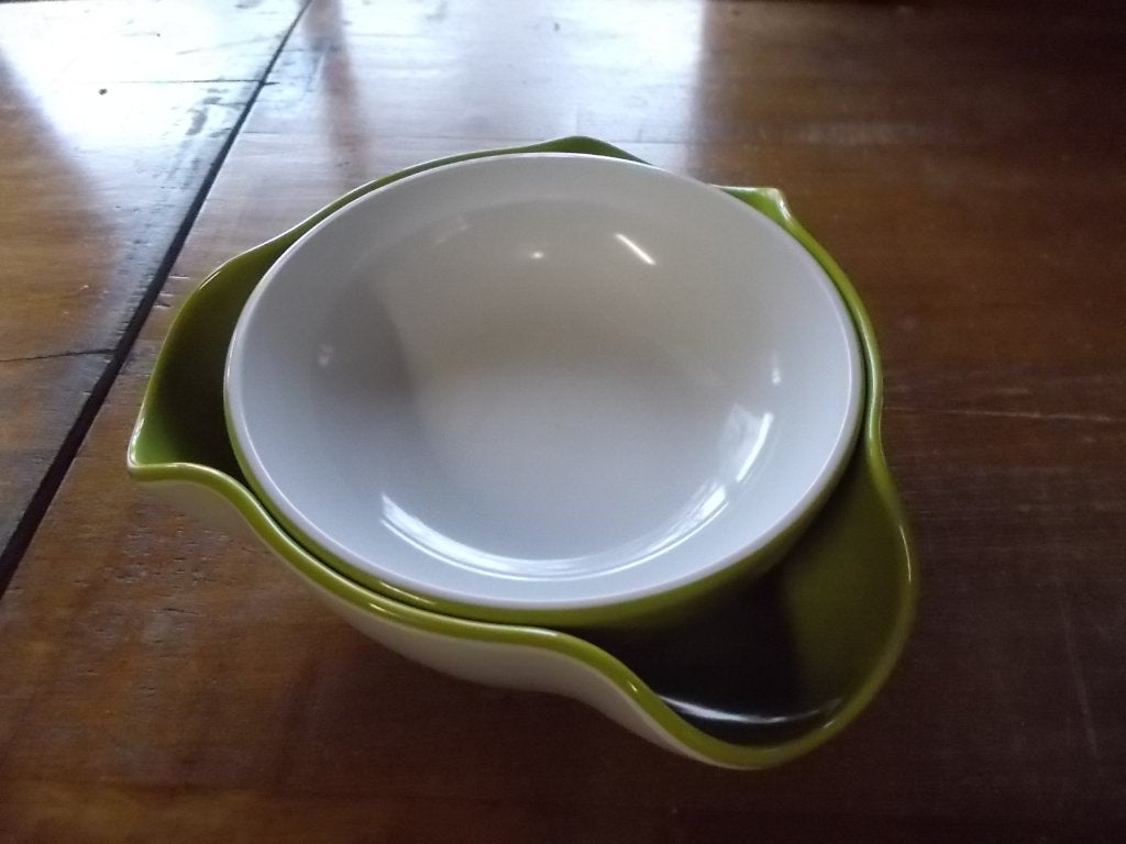 Tweedelig Joseph Joseph DoubleDish schaal,snackschaal,tapas., Kunststof, Overige merken, Ophalen of Verzenden, Overige stijlen