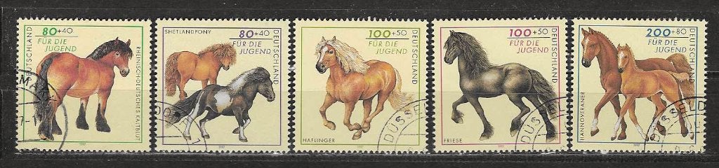 Duitsland 1920-1924, Postzegels en Munten, Ophalen of Verzenden, BRD, Gestempeld