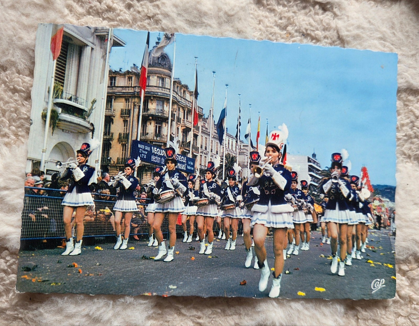 Majorettes van Nice, Frankrijk, Verzenden, 1960 tot 1980, Ongelopen, Overige thema's