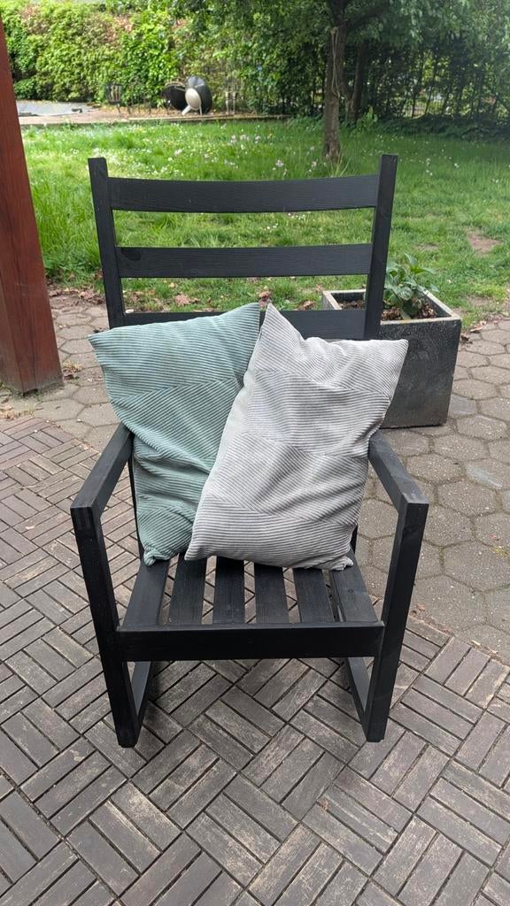 IKEA schommelstoel, zo goed als nieuw, altijd binnen gestaan, Ophalen, Zwart, Zo goed als nieuw, Hout