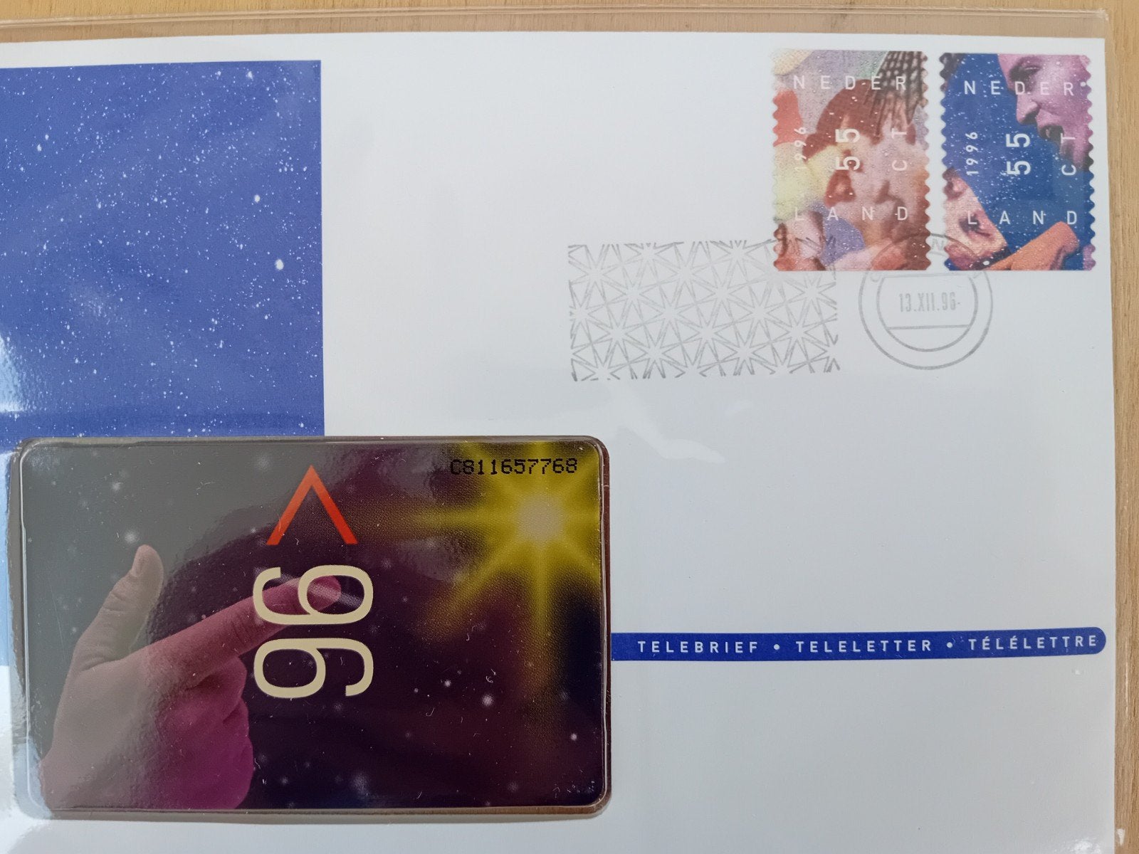 KPN Telefoonkaart Telebrief 1996., Ophalen of Verzenden, Nederland