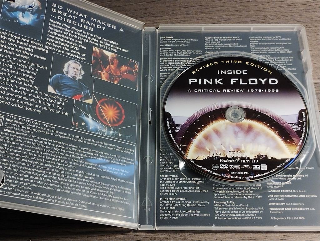 Pink Floyd - Inside Pink Floyd [DVD], Alle leeftijden, Ophalen of Verzenden, Zo goed als nieuw