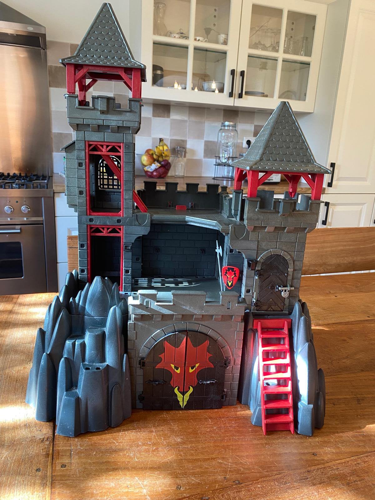 Playmobil kastelen en heel veel ridders, Ophalen, Gebruikt, Complete set, Kasteel/Fort