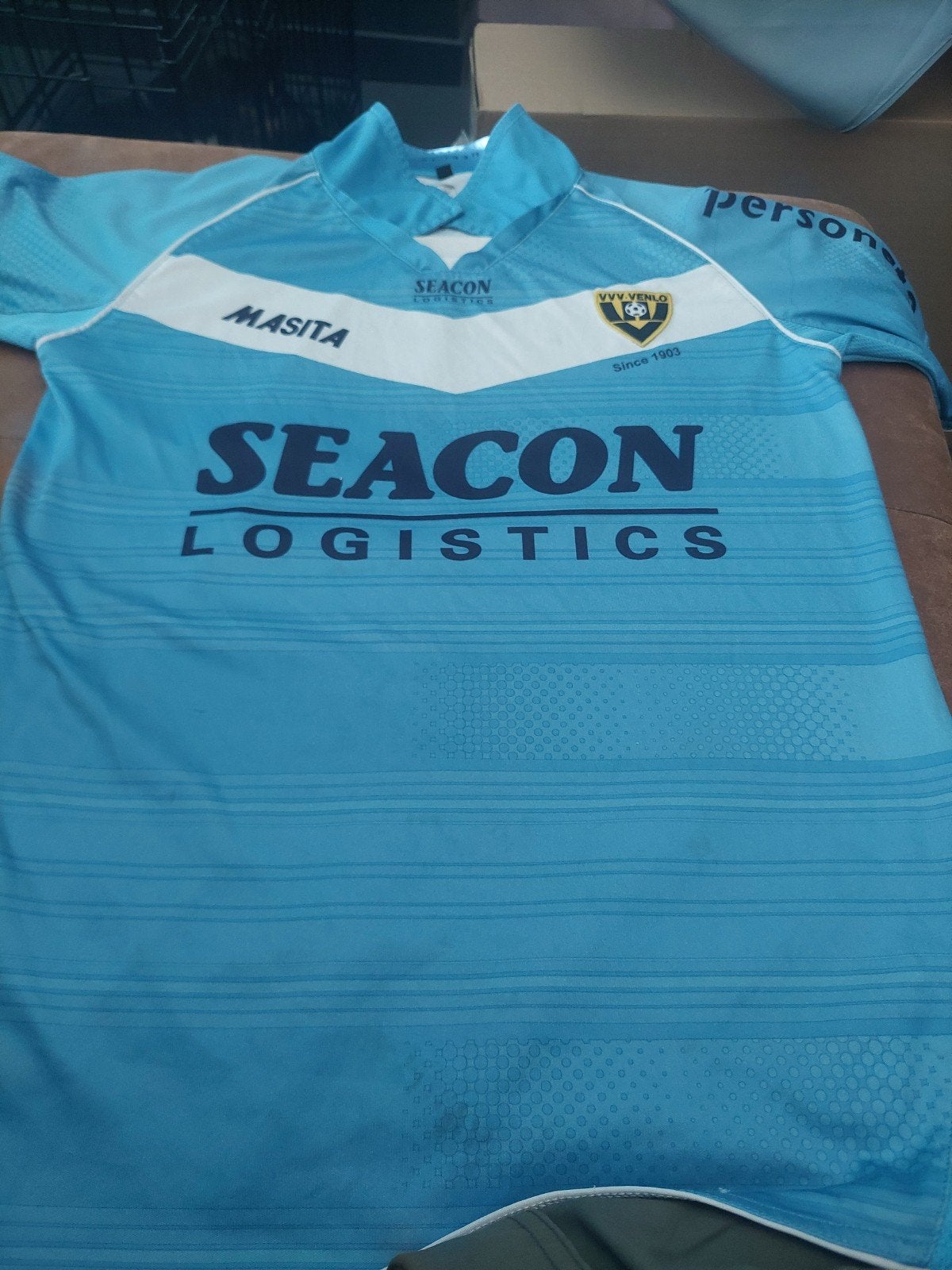 VVV Venlo Uit en Thuis Shirt - Maat XS, Maat XS of kleiner, Ophalen of Verzenden, Zo goed als nieuw, Shirt