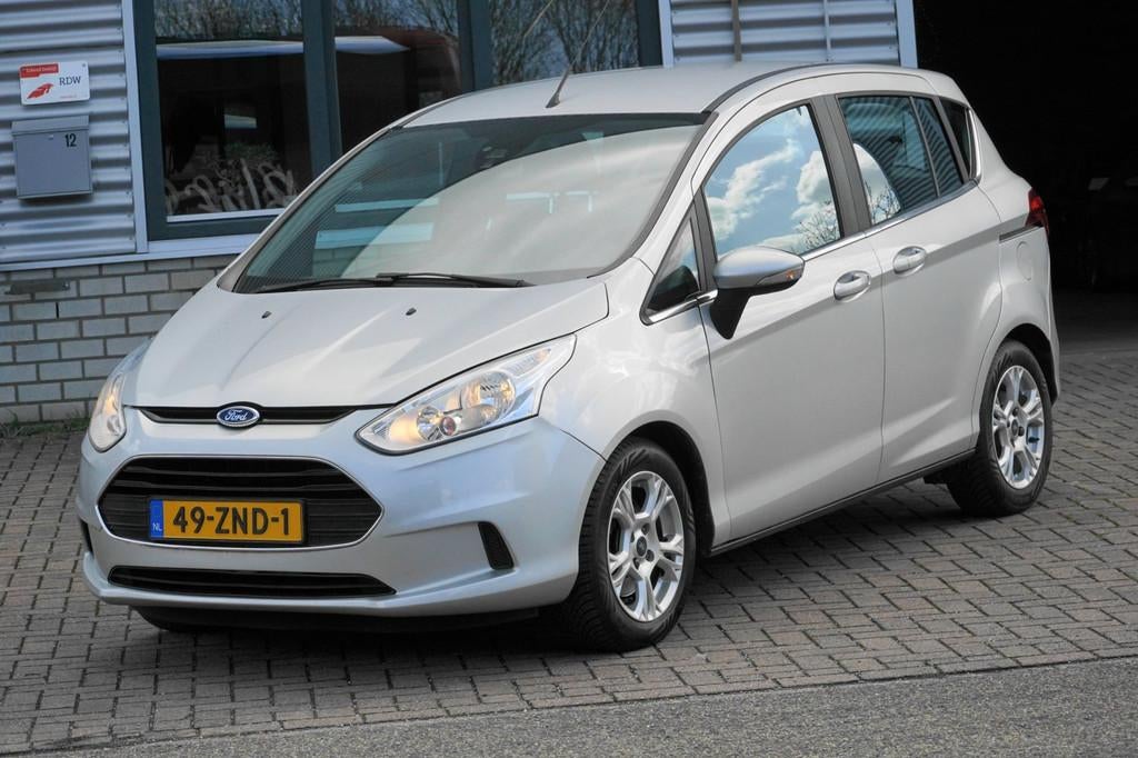 Ford B-Max 1.6 TI-VCT Titanium AUTOMAAT, Gebruikt, 4 cilinders, B-Max, Leder en Stof