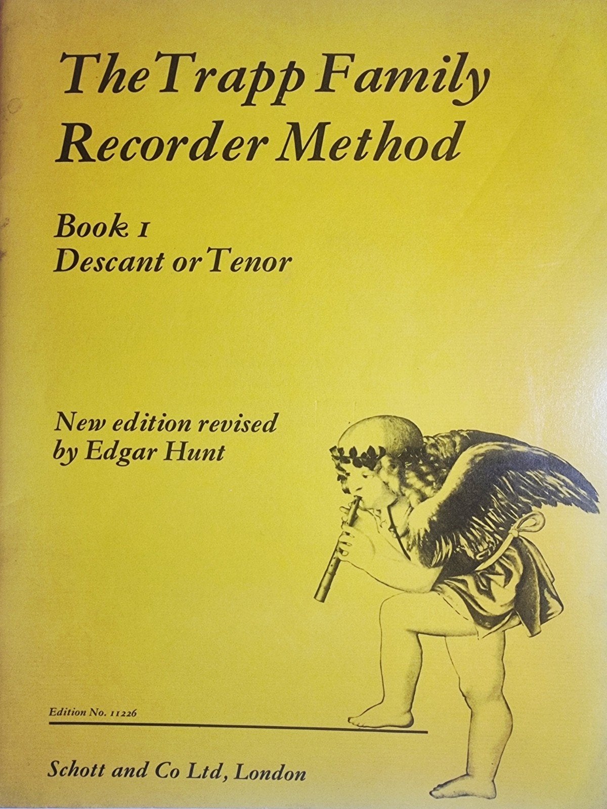 The Trapp Family Recorder Method Boek 1 - Blokfluitles Bl12, Gebruikt, Verzenden, Les of Cursus, Blokfluit