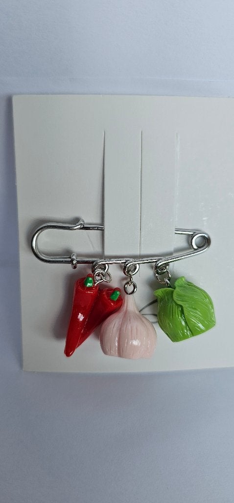 groente speldje, pin, Verzenden, Nieuw, Overige onderwerpen, Speldje of Pin