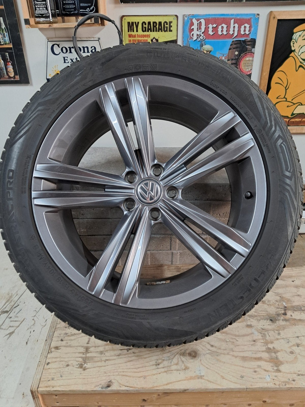 Velgen Sebring met Vredestein All Season banden VW Tiguan, Ophalen