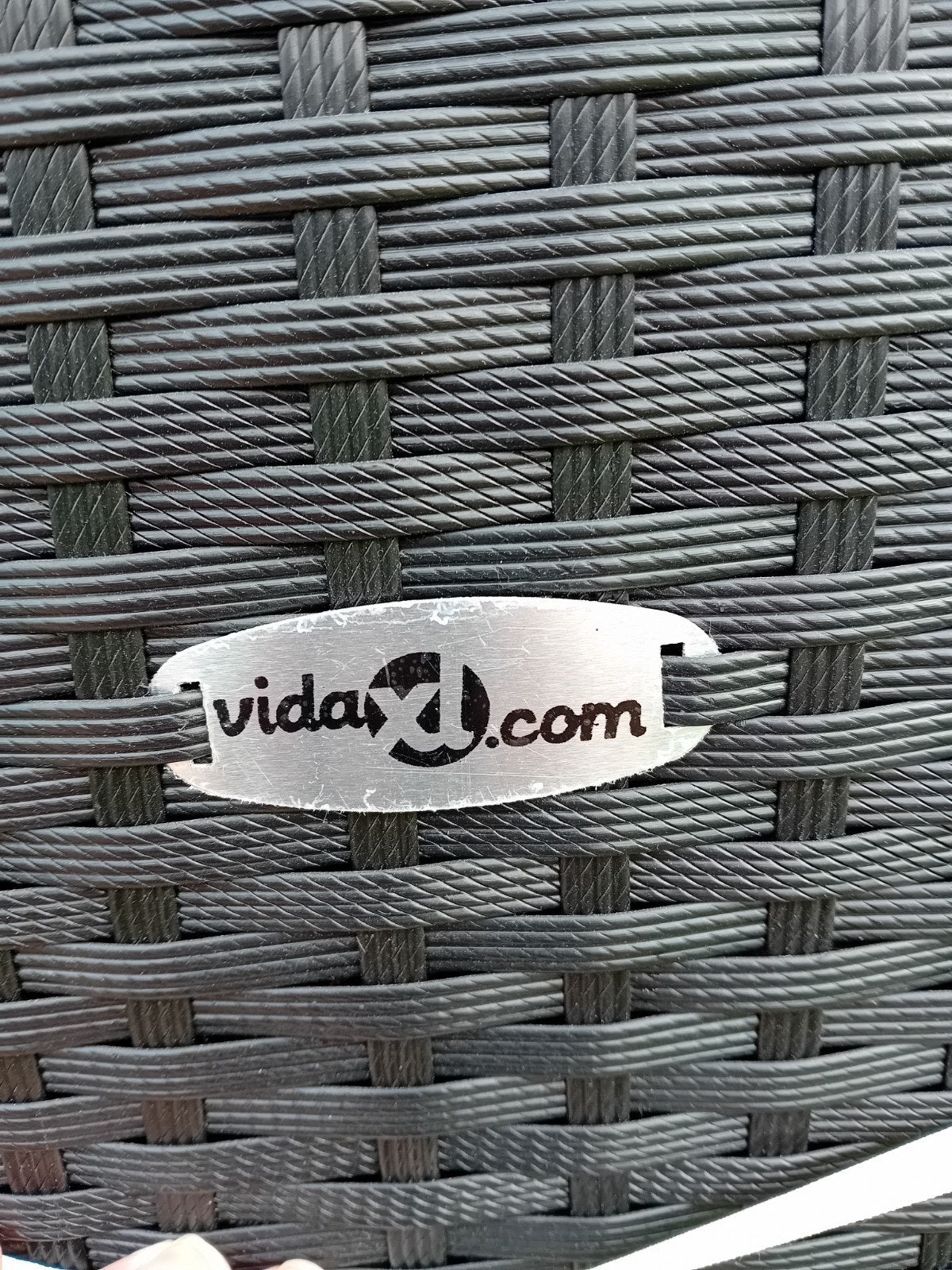VidaXL bartafel met 4 stoelen en kussens, Ophalen