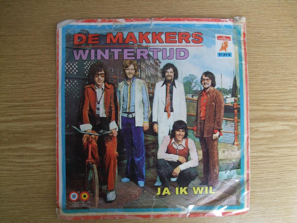 DE MAKKERS     WINTERTIJD / JA IK WIL, Cd's en Dvd's, Vinyl Singles, Zo goed als nieuw, Single, 1970 - 1979, Nederlandstalig, 7 inch
