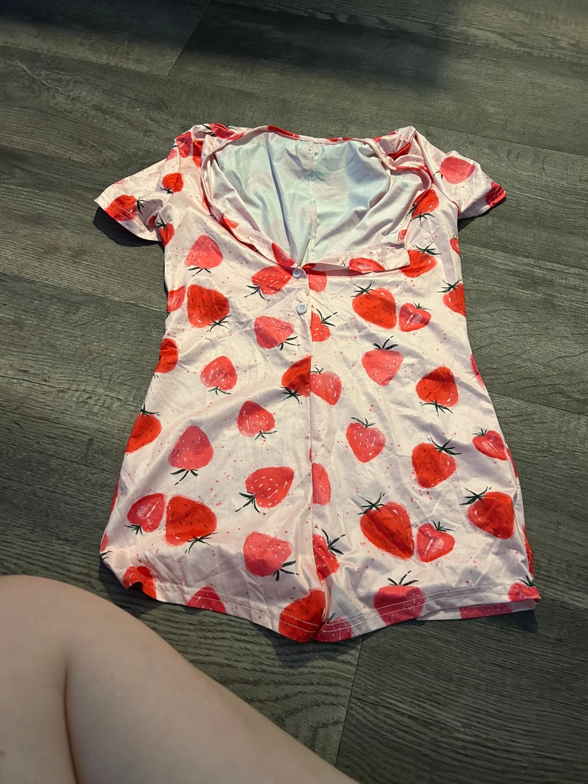 Aardbeitjes pyjama, maat M, Ophalen of Verzenden, Nieuw