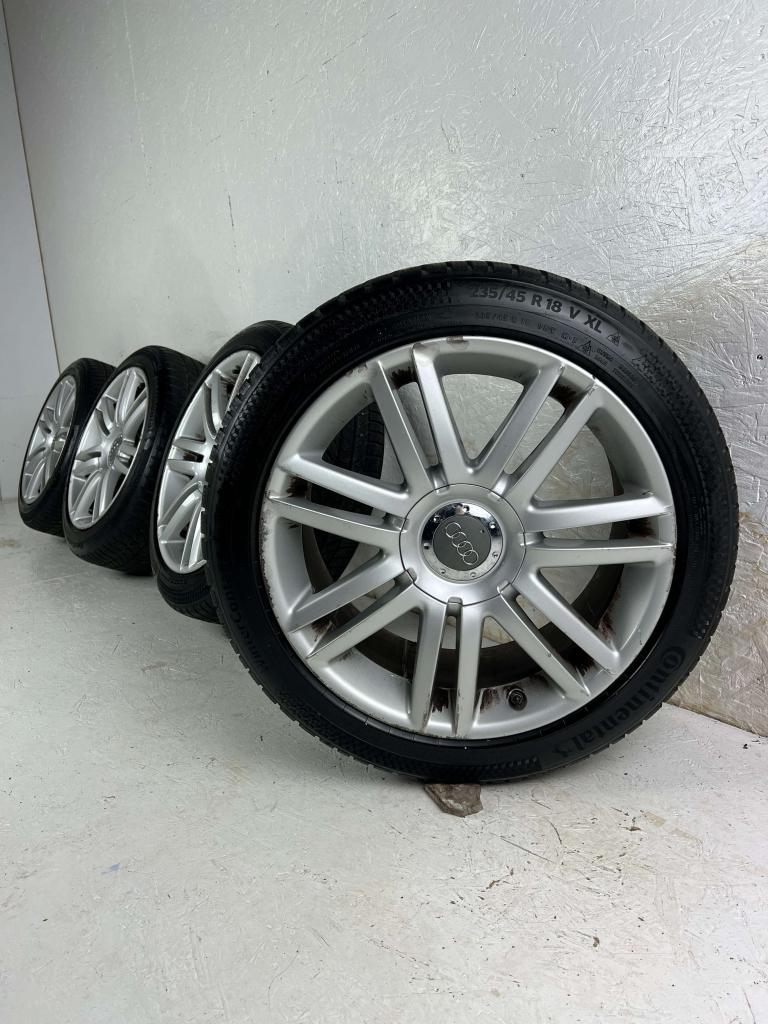 Originele Audi a6 s6 velgen 18" 5x112 winterset 7mm profiel