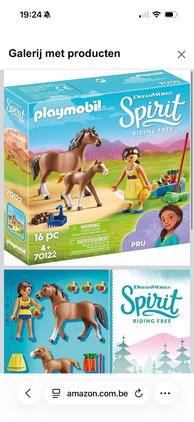 Playmobil spirit 70122, Ophalen of Verzenden, Zo goed als nieuw