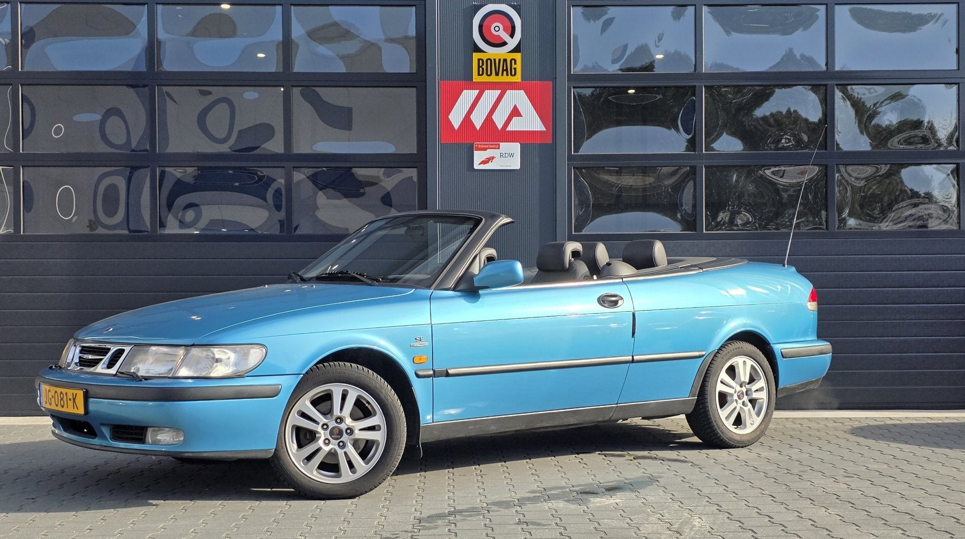 Saab 9-3 Cabrio 2.0t SE Limited Edition | ALS NIEUW | COMPLE, Auto's, Dealer onderhouden, 730 kg, Gebruikt, Zwart