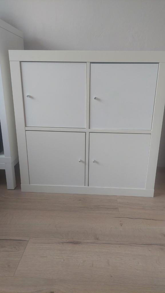 IKEA Kallax kast met deuren en lades, Ophalen, Gebruikt
