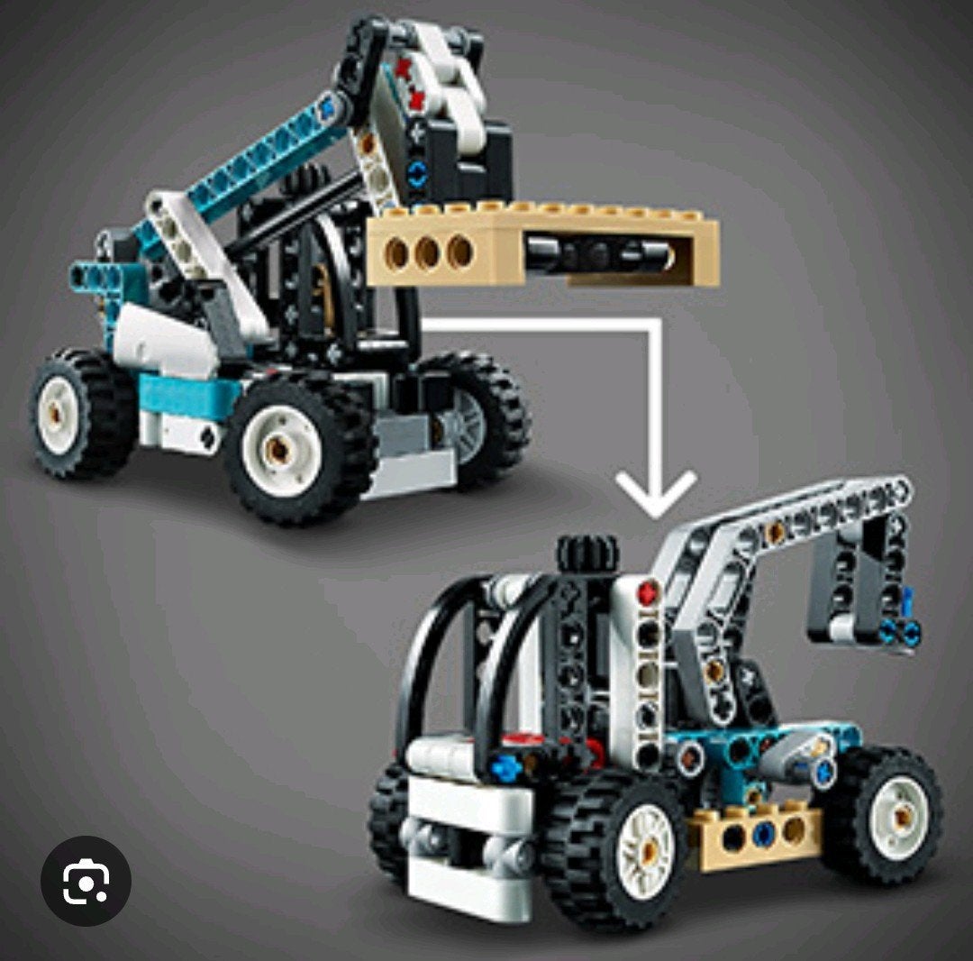 LEGO Technic 42133 Verreiker - 2-in-1 model, Kinderen en Baby's, Inclusief instructies, Lego, Ophalen of Verzenden, Zo goed als nieuw