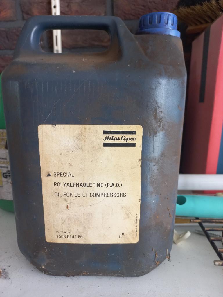 Olie voor LE LT compressor, Ophalen