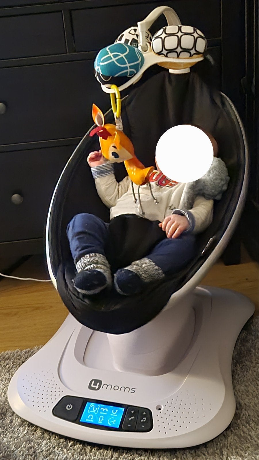 4moms MamaRoo 4.0 Wipstoel, Ophalen, Wipstoel, Overige merken, Verstelbaar