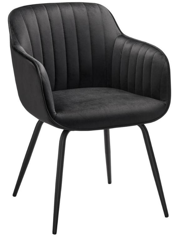 Twee stoelen Como Zwart, Ophalen, Twee, Zwart, Zo goed als nieuw