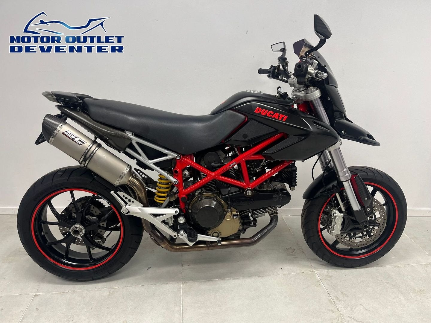 Supermooie DUCATI HYPERMOTARD 1100 (bj 2008), Motoren, DUCATI, Bedrijf, Onbekend, Onbekend