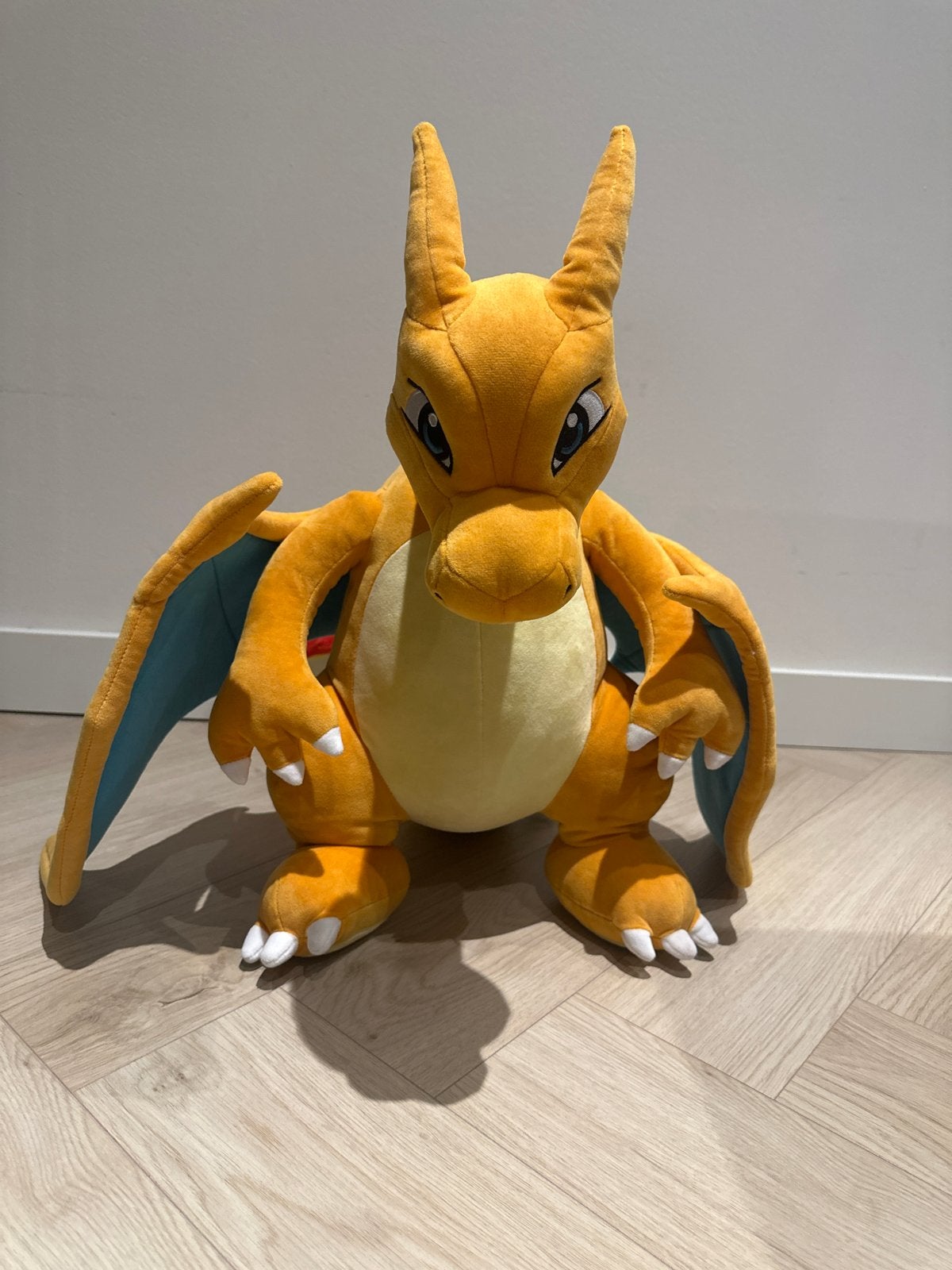 Grote Charizard Knuffel - 60 cm Pokémon Pluche, Oranje, Ophalen of Verzenden, Zo goed als nieuw, Pokémon