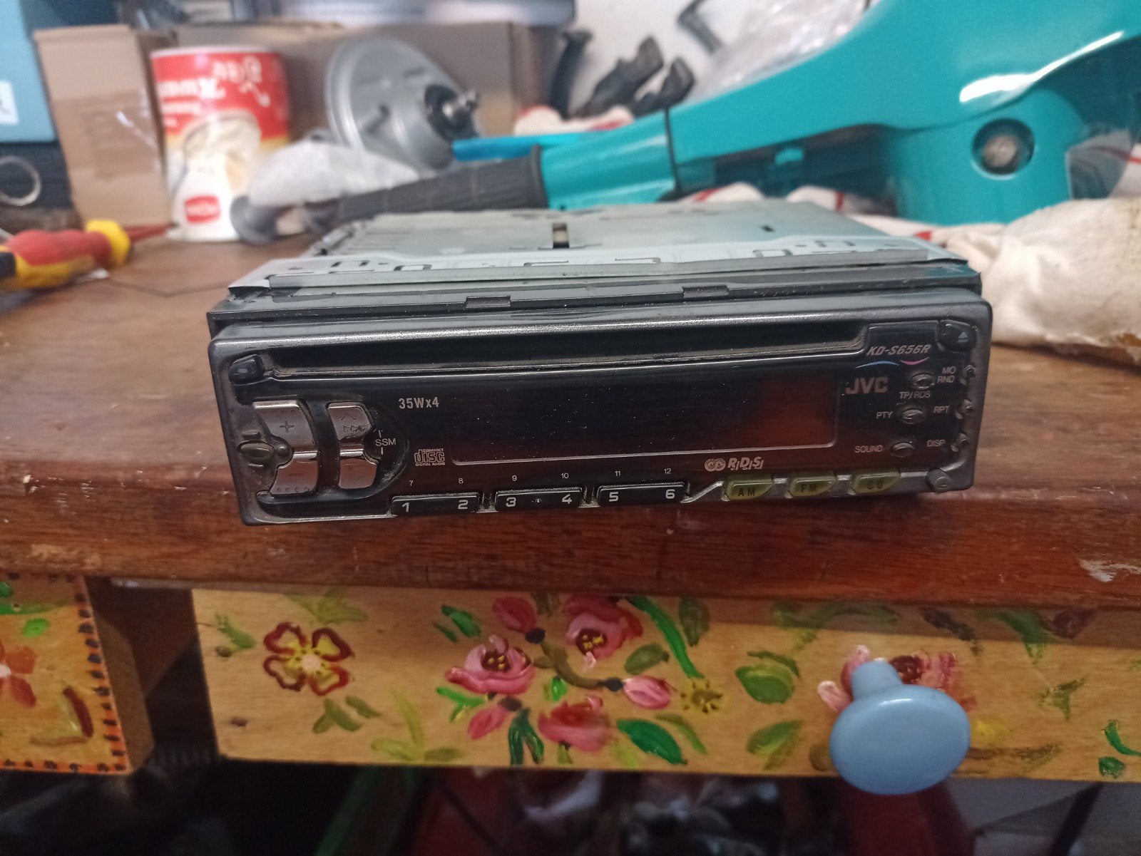JVC KD-S656R CD-ontvanger autoradio, Ophalen of Verzenden, Gebruikt