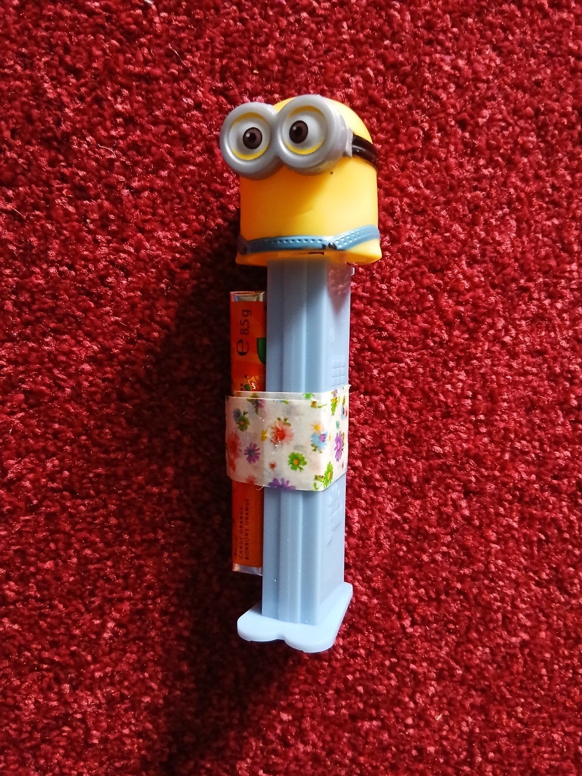 Minion PEZ dispenser met snoepjes, Ophalen of Verzenden, Gebruikt