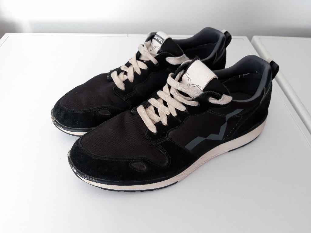 Diesel sneakers / schoenen, zwart, maat 42, Diesel, Zwart, Ophalen of Verzenden, Sneakers of Gympen