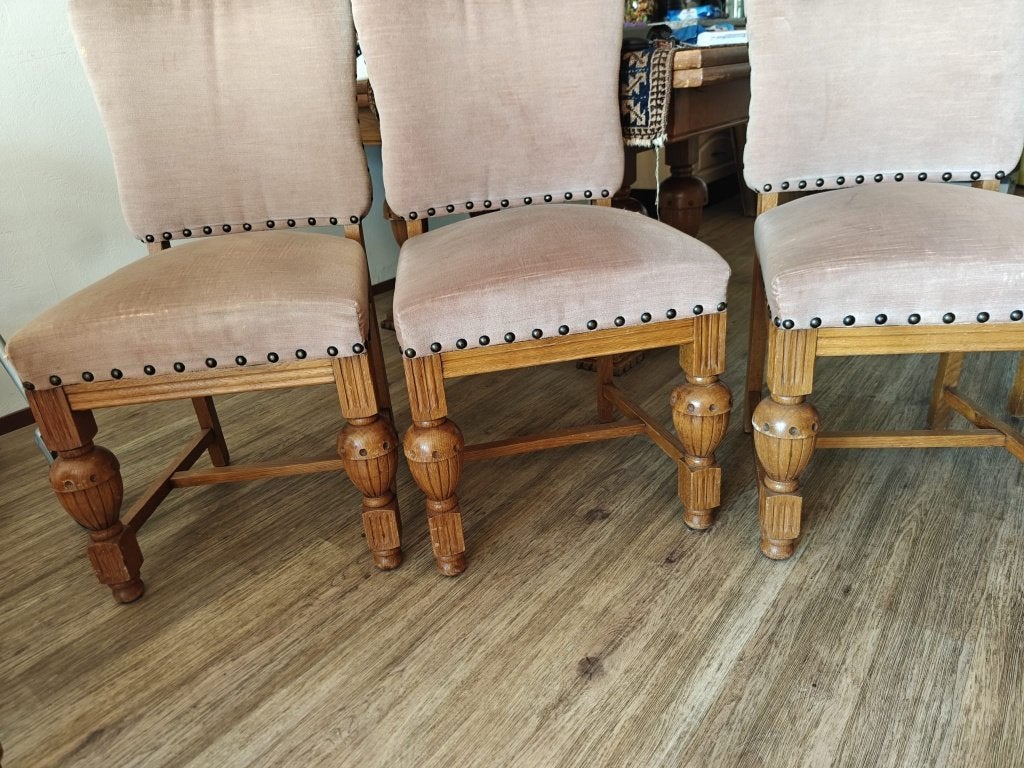 6 eetkamerstoelen, Ophalen