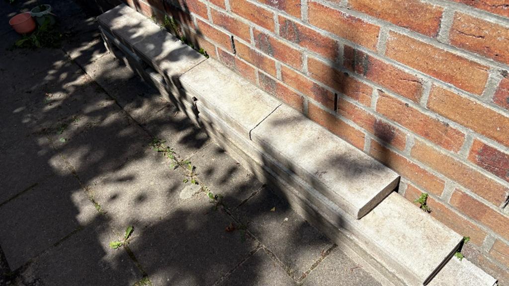 Beton bielzen, Tuin en Terras, Bielzen en Borders, Ophalen, Gebruikt, 25 cm of meer, Biels