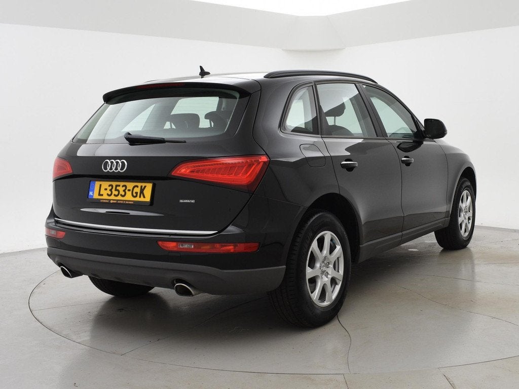 Audi Q5 2.0 TFSI 230 PK QUATTRO AUT8 + XENON / STOELVERW / N, Auto's, Audi, Stof, Gebruikt, Euro 6, 4 cilinders