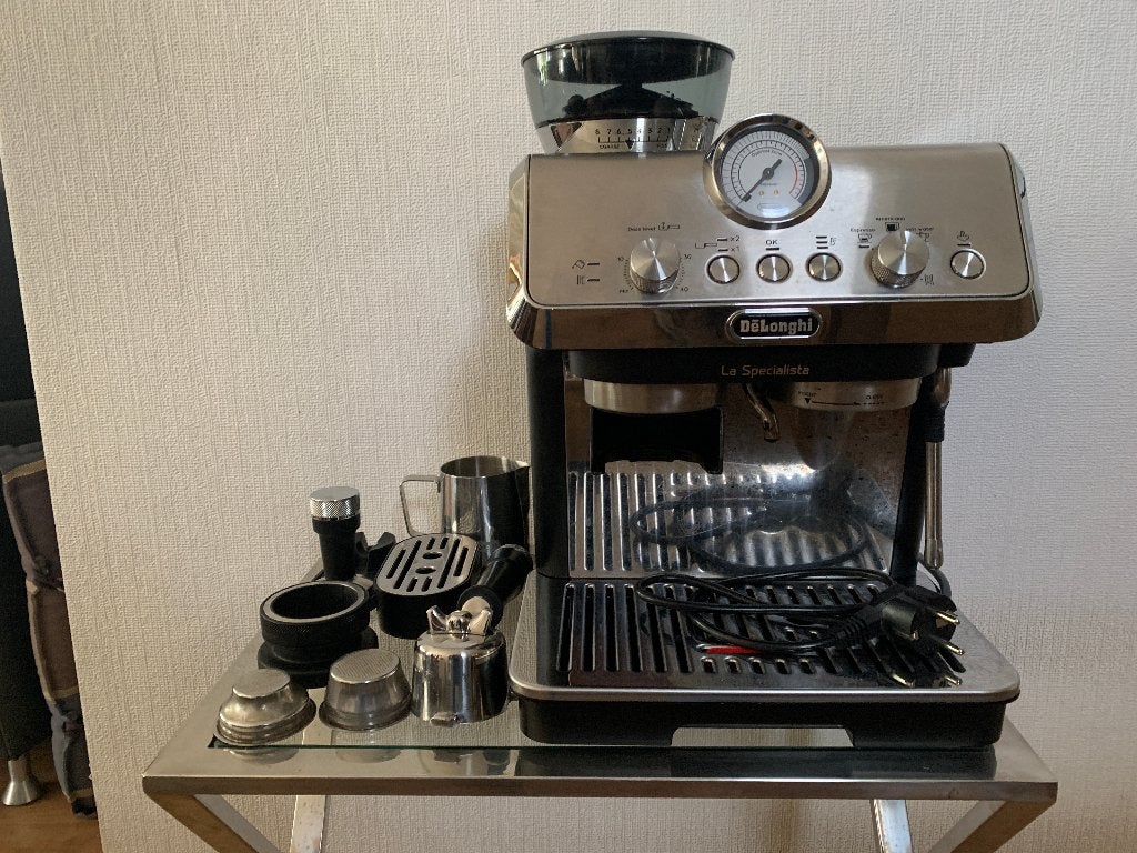 De Longhi "La Specialista Espresso ", Witgoed en Apparatuur, Koffiezetapparaten, Ophalen, Espresso apparaat, Koffiebonen, Zo goed als nieuw