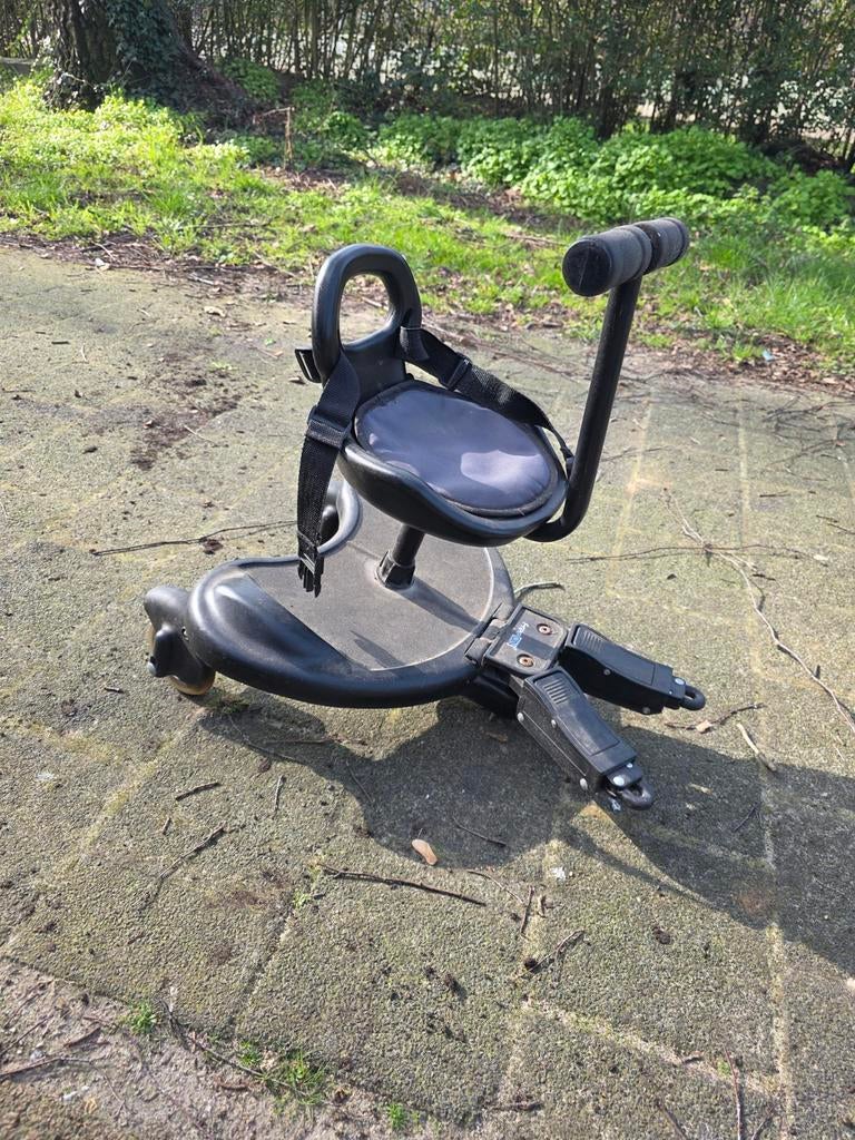 Meerijdplankje met zitje voor kinderwagen/buggy, Kinderen en Baby's, Kinderwagens en Combinaties, Gebruikt, Overige merken, Ophalen of Verzenden