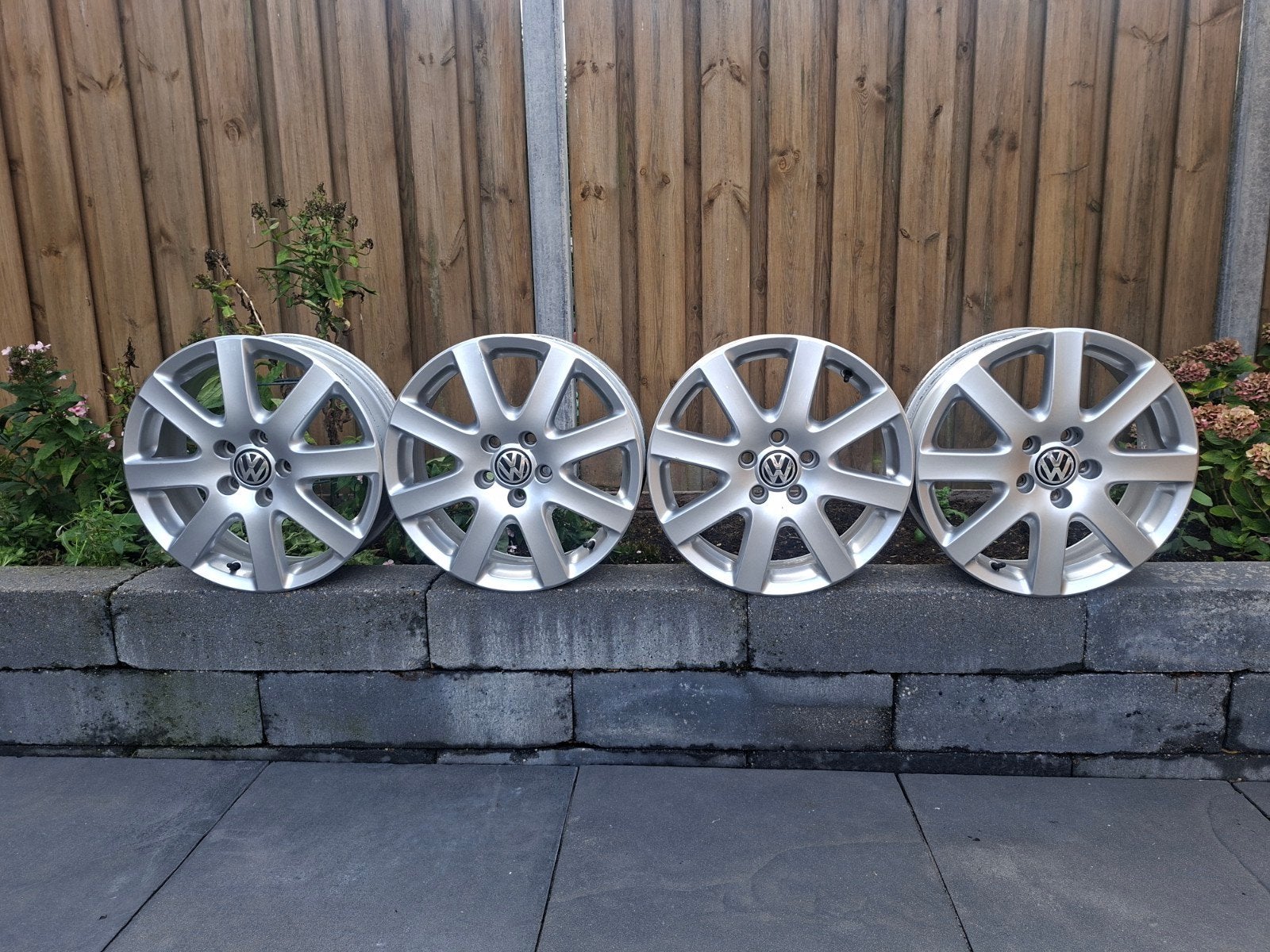 17 inch 6j 5x112 Origineel VW velgen, Ophalen, Gebruikt, Velg(en), 17 inch